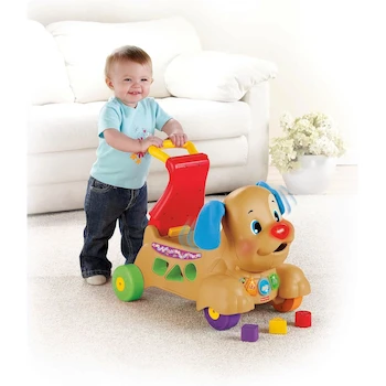 Imagen 5 de Fisher-Price Ríe y Aprende Perrito Camina Conmigo Andadera 3 en 1 Modelo B015EBUQZ8