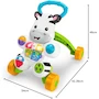 Miniatura de Fisher-Price Cebra de Aprendizaje, Andador para Bebés, Juguete Didáctico, 6 Meses en Adelante, Modelo B01DXO9SJ8