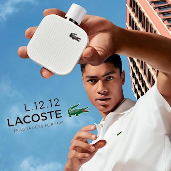 Imagen 3 de Lacoste L.12.12 Blanc Eau de Toilette para Hombre, 100 ml
