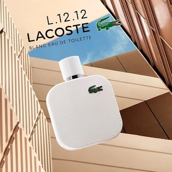 Imagen 4 de Lacoste L.12.12 Blanc Eau de Toilette para Hombre, 100 ml