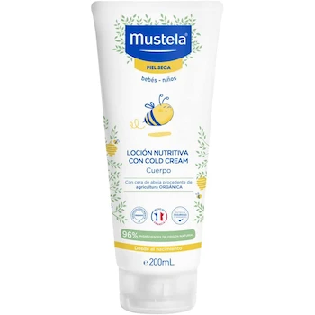 Imagen alusiva al producto Mustela Loción Corporal Nutritiva Cold Cream para Bebé 200ml