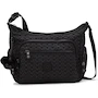 Miniatura de Bolso Bandolera Kipling Gabbie, 32 cm, Negro