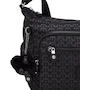 Miniatura de Bolso Bandolera Kipling Gabbie, 32 cm, Negro