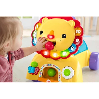 Imagen 4 de Fisher-Price Andadera León Camina Conmigo 3 en 1 Modelo DPM74