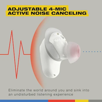 Imagen 3 de Skullcandy Method 360 ANC Auriculares Inalámbricos Bluetooth - Hueso