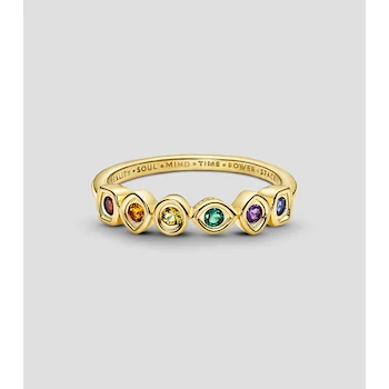 Imagen de referencia para Pandora Anillo Marvel The Avengers Gemas del Infinito Mujer Modelo 160779C01 Plata de Ley con Circonitas Cúbicas Multicolor