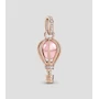 Miniatura de Pandora 789434C01 Charm Globo Aerostático con Zirconias Cúbicas Transparentes Plata de Ley Mujer