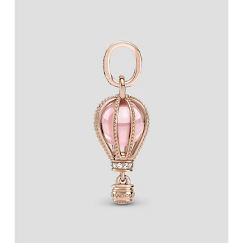 Imagen 4 de Pandora 789434C01 Charm Globo Aerostático con Zirconias Cúbicas Transparentes Plata de Ley Mujer