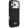 Miniatura de CG Mobile Lacoste Petit Pique Lacue Logo Compatible con MagSafe Funda para iPhone 17 Pro Negro