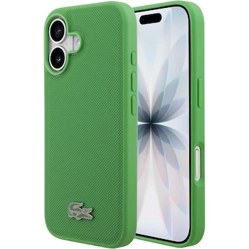 Imagen de referencia para CG MOBILE Funda Premium para Celular Lacoste Iconic Magnética para iPhone 17 Verde