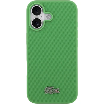 Imagen 2 de CG MOBILE Funda Premium para Celular Lacoste Iconic Magnética para iPhone 17 Verde