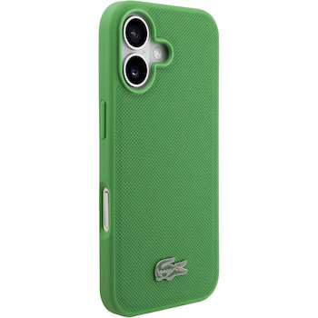 Imagen 3 de CG MOBILE Funda Premium para Celular Lacoste Iconic Magnética para iPhone 17 Verde