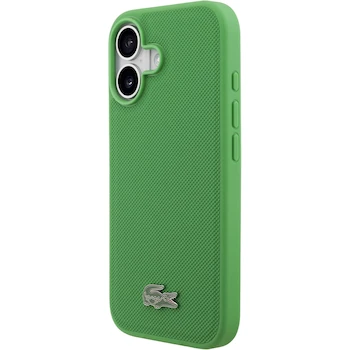 Imagen 4 de CG MOBILE Funda Premium para Celular Lacoste Iconic Magnética para iPhone 17 Verde