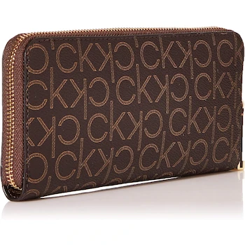 Imagen 2 de Cartera para Mujer Calvin Klein Modelo WALLET H2GQJ832 Color Marrón Talla Unitalla