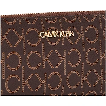 Imagen 3 de Cartera para Mujer Calvin Klein Modelo WALLET H2GQJ832 Color Marrón Talla Unitalla