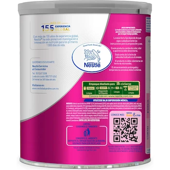 Imagen 4 de NAN 3 Fórmula en Polvo para Bebé Expert Pro Confort Total Alimento a Base de Leche Lata 900g