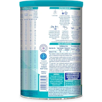 Imagen 3 de NAN 4 Fórmula en Polvo para Bebé Optimal Pro Alimento para Niños a Base de Leche Fórmula de Crecimiento Lata 1.2kg