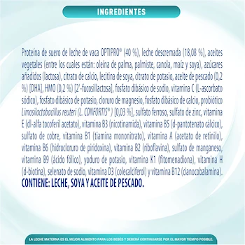Imagen 5 de NAN 4 Fórmula en Polvo para Bebé Optimal Pro Alimento para Niños a Base de Leche Fórmula de Crecimiento Lata 1.2kg