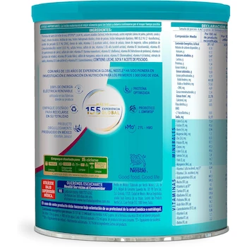 Imagen 2 de Fórmula para Lactantes NAN 2 Optimal Pro de 6 a 12 Meses Lata 720g