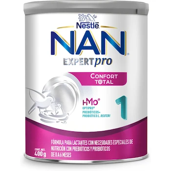 Imagen 4 de NAN Expert Pro Confort Total 1 Fórmula Infantil 0-6 Meses Lata 400g