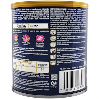 Imagen 3 de Similac Total Comfort 1 Fórmula Infantil en Polvo 800g 1 Pack