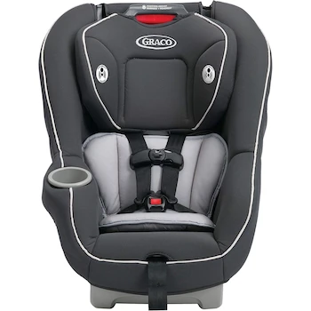 Imagen 3 de Graco Contender 65 Convertible Car Seat, Glacier, Rear-Facing 5-40 lbs, Forward-Facing 22-65 lbs