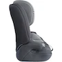 Miniatura de Silla de Carro para Bebé PRINSEL Booster 1 2 3 Gris/Negro de 9 Meses a 4 Años con Respaldo Removible