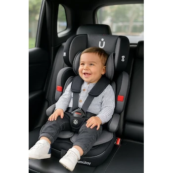 Imagen 2 de Autoasiento Booster Infanti Shell 9-36 kg Gris y Negro