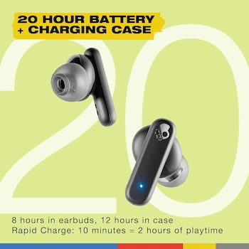 Imagen 3 de Skullcandy Smokin' Buds Auriculares In-Ear Inalámbricos Negro
