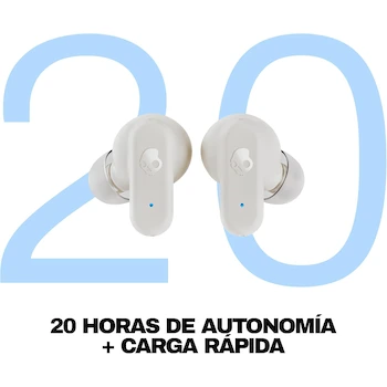 Imagen 2 de Skullcandy Dime 3 Auriculares In-Ear Inalámbricos Blanco