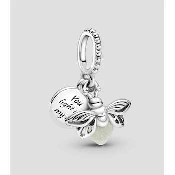 Imagen de referencia para Pandora Charm Colgante Luciérnaga Plata de Ley Unisex 799352C01