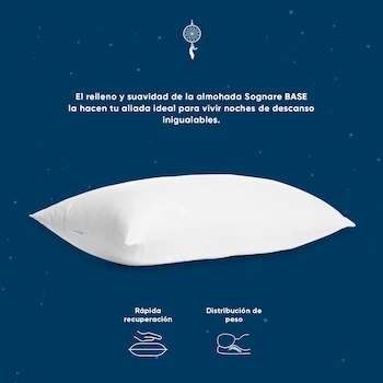 Imagen 4 de Sognare Línea Base 2 Pack Almohadas Tamaño Estándar