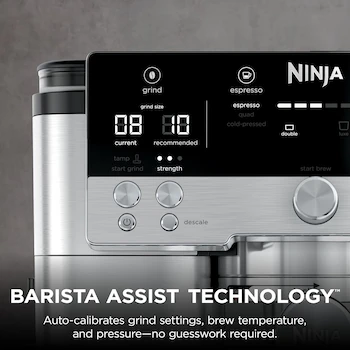 Imagen 5 de Cafetera Espresso Ninja Serie Luxe Café Premier Modelo ES601 Color Negro