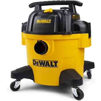 Imagen alusiva al producto DEWALT DXV06P Aspiradora para Húmedo y Seco de 6 Galones / 22.7 Litros Polipropileno Amarillo
