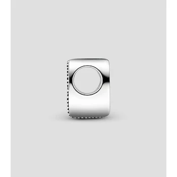 Imagen 4 de Pandora Charm Colgante Letra M en Plata Esterlina .925 con Circonia Cúbica Transparente Modelo 798363