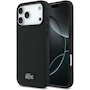 Miniatura de CG Mobile Lacoste Petit Piqué Lacre Logo Funda Compatible con MagSafe para iPhone 17 Pro Max Negro