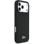 Miniatura de CG Mobile Lacoste Petit Piqué Lacre Logo Funda Compatible con MagSafe para iPhone 17 Pro Max Negro