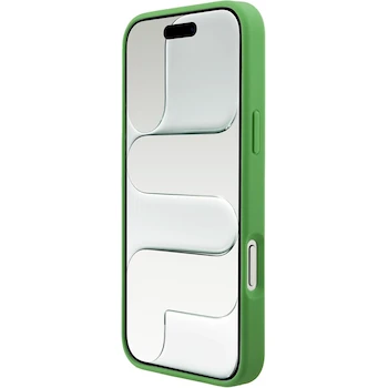 Imagen 5 de CG Mobile Funda Magnética Premium Lacoste Iconic Petit Piqué Compatible con iPhone 15 / iPhone 14 / iPhone 13 con MagSafe Verde
