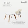 Miniatura de INFANTI Silla Alta para Bebé 3 en 1 Mila Beige Convertible de 6 Meses a 25 kg