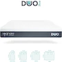Miniatura de Sognare® Duo 2.0 Colchón Queen Size Semi Firme Memory Foam con Funda Hipoalergénica Lavable