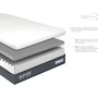 Miniatura de Sognare® Duo 2.0 Colchón Queen Size Semi Firme Memory Foam con Funda Hipoalergénica Lavable