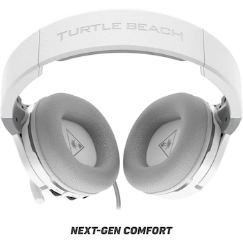Imagen 4 de Turtle Beach Recon 200 Gen 2 Powered Gaming Headset Blanco para Xbox Series X, Xbox Series S, Xbox One, PlayStation 5, PlayStation 4, Nintendo Switch, dispositivos móviles y PC con conexión de 3.5 mm