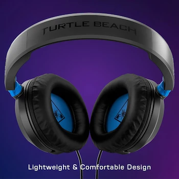 Imagen 2 de Turtle Beach Recon 50P Auriculares Gaming Estéreo con Micrófono Extraíble Negro/Azul para PS5, PS4, Xbox Series X|S, Xbox One, Nintendo Switch y PC