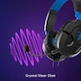 Miniatura de Turtle Beach Recon 50P Auriculares Gaming Estéreo con Micrófono Extraíble Negro/Azul para PS5, PS4, Xbox Series X|S, Xbox One, Nintendo Switch y PC