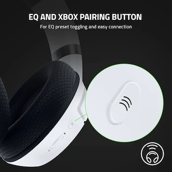 Imagen 5 de Razer Kaira Wireless Gaming Headset for Xbox Series X|S, Xbox One and PC - White
