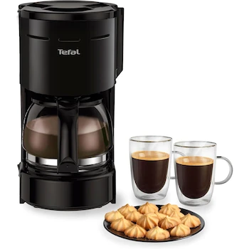 Imagen de referencia para T-fal Heliora Petit CM3218MX Cafetera de Filtro Permanente Negra 0.6 L (4 tazas)