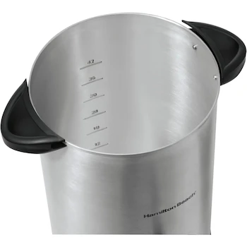 Imagen 5 de Hamilton Beach 40518 Cafetera de Urna Metálica de 45 Tazas con 2 Dispensadores Independientes