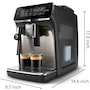 Miniatura de Philips 2300 Series EP2330/10 Máquina de Espresso Totalmente Automática 4 Bebidas con Sistema LatteGo, SilentBrew, Molinillo 100% Cerámica, Pantalla Táctil a Color, Negro Mate