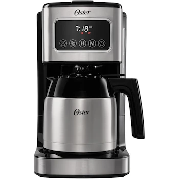 Imagen de referencia para Oster Cafetera de Goteo Programable BVSTDCSC4404 8 Tazas Roja con Panel Táctil y Jarra de Vidrio