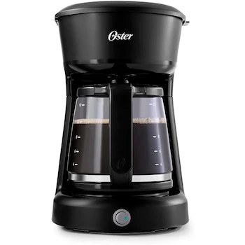 Imagen alusiva al producto Cafetera Programable Oster de 12 Tazas BVSTEM12-BKB Negra con Jarra de Vidrio y Filtro Permanente